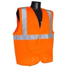 Radians Class 2 4X-Large Orange Solid Safety Vest SV2OS4X - The Home Depot