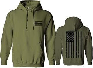 0021. Vintage American Flag United States of America Military us USA Patriotic Style Sweatshirt Pullover Hoodie