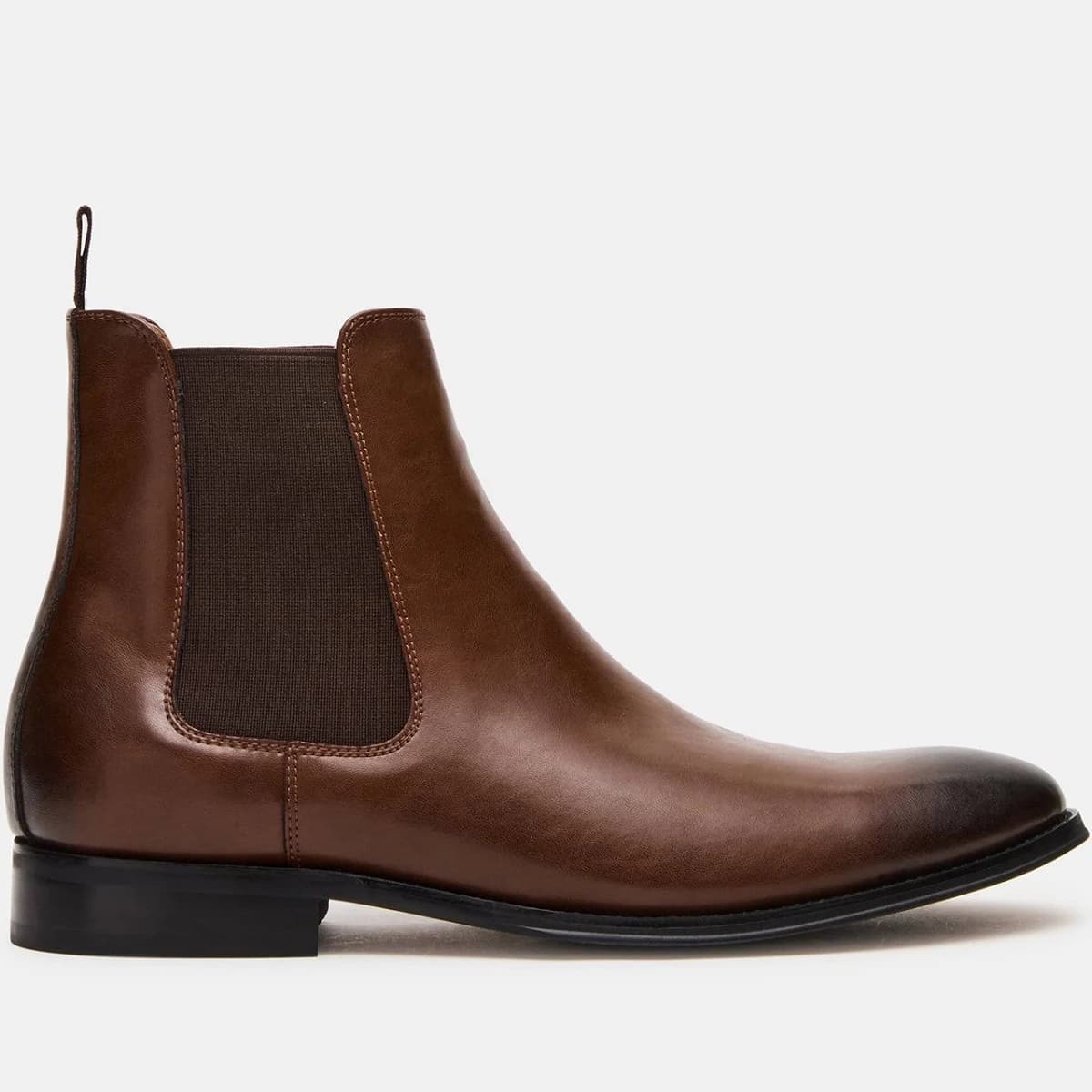 Steve Madden Men's Aldair Leather Ankle Boots