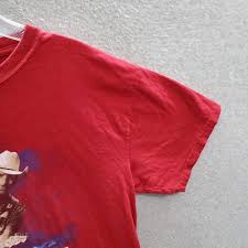 Brad Paisley Men T-Shirt Medium Red Bonfire & Amplifiers 2007 Tour Adult Tee | eBay