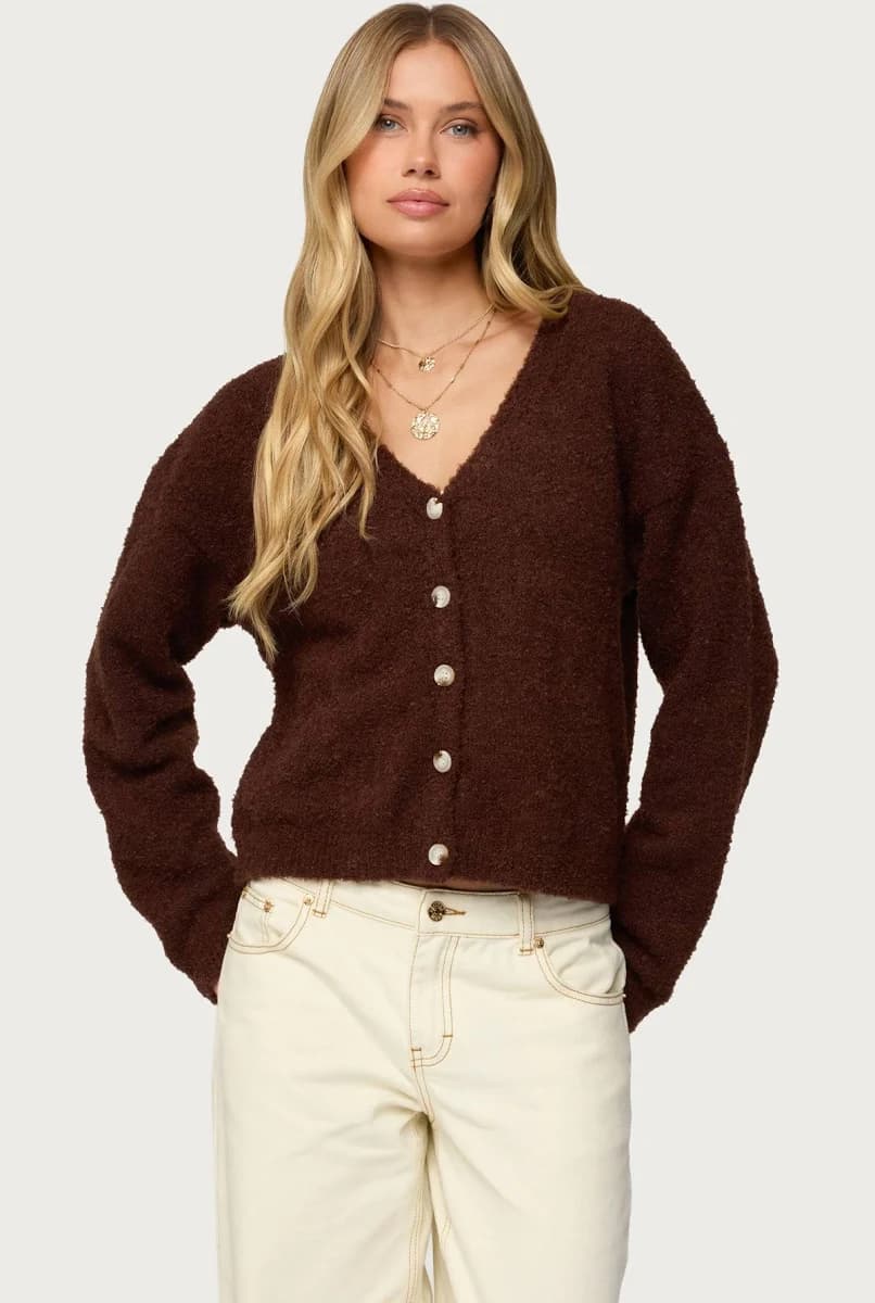 Edikted Women's Jade Knitted Cardigan