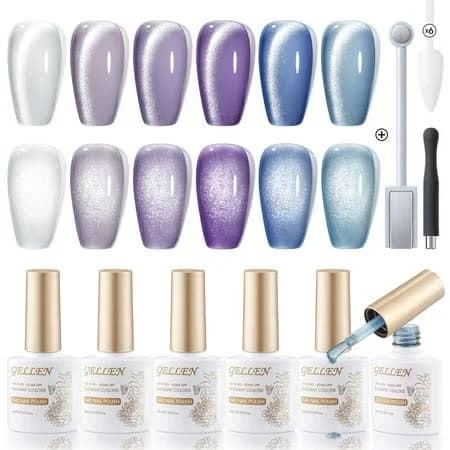 Gellen Cat Eye Gel Nail Polish Kit