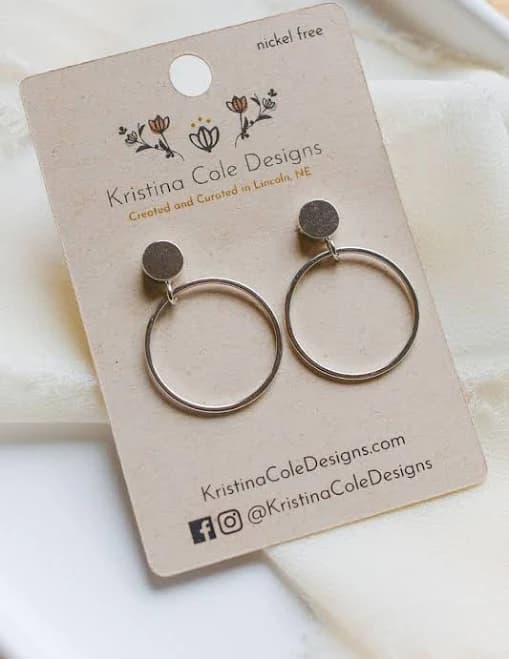Hoop Dangle Earrings