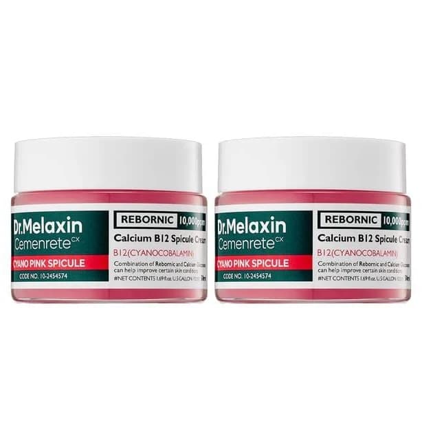 Dr.Melaxin Cemenrete Cyano Pink Spicule Cream Bundle Set 2 Pcs