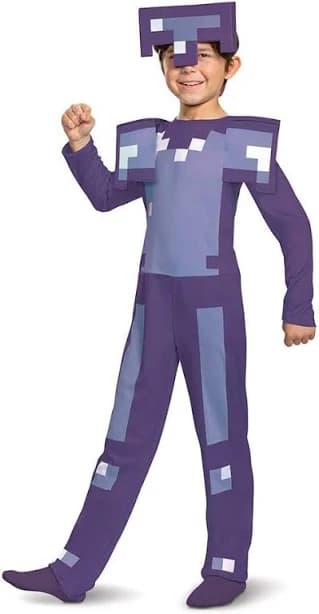 Minecraft Enchanted Diamond Armor Jumpsuit