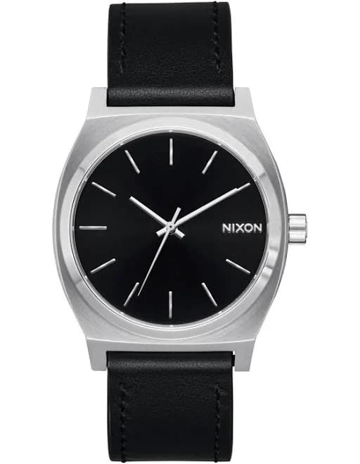 Nixon Time Teller Leather Watch