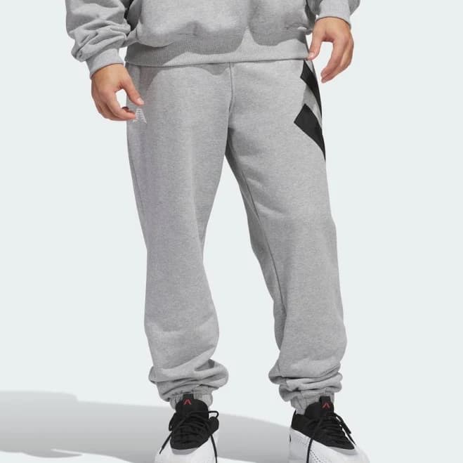 adidas Men's Anthony Edwards Foundation Fleece Track Pants