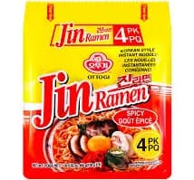 Jin Ramen Hot Flavor 4.23oz(120g) 4 Packs