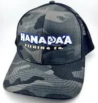 Hana Pa'a Trucker Cap Black Camo