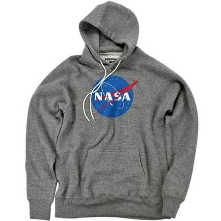 NASA Circle Logo Slim Fit Pull-Over Hoodie