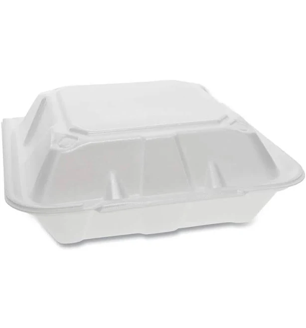 Pactiv Foam Hinged Lid Containers