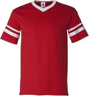 Mens V-Neck Soccer Jersey Shirt