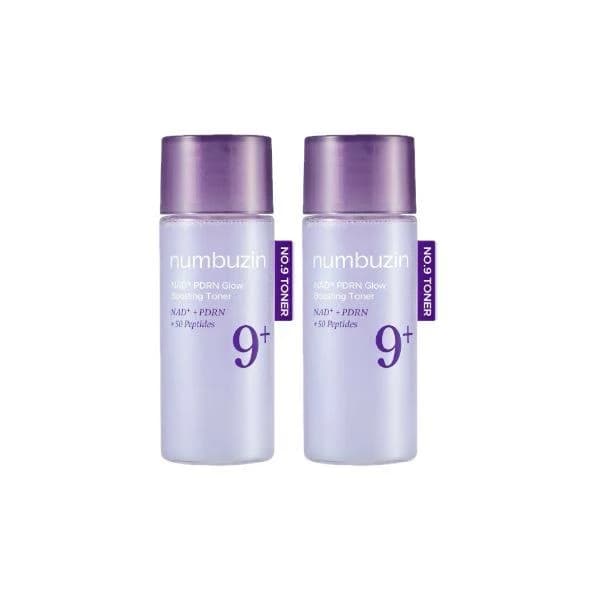 numbuzin - No.9 NAD+ PDRN Glow Boosting Toner - 30ml DUO Set by Stylevana