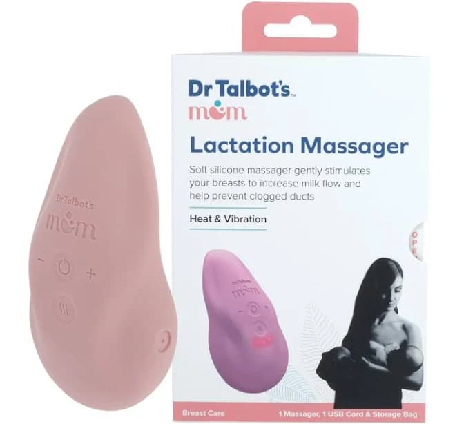 Dr Talbot's Mom Breast Warming and Vibrating Lactation Massager