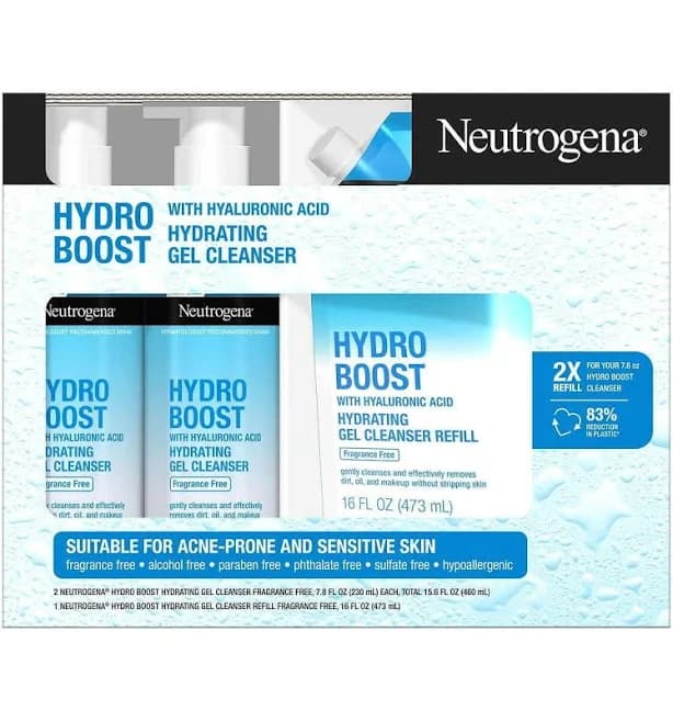 Neutrogena Hydro Boost Hydrating Cleansing Gel
