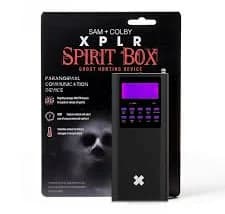Paranormal Spirit Box XPLR Ghost Hunting Device EVP Detection Portable Scanner