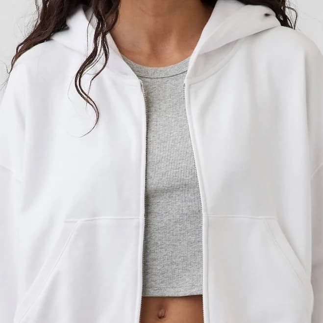 Gap Women's Vintagesoft Terry Zip Hoodie