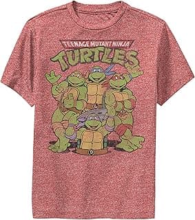 Teenage Mutant Ninja Turtles Unisex-Child Turtle Group T-shirtT-Shirt