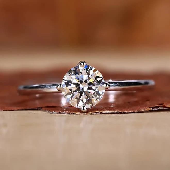 Round Brilliant Cut Diamond Ring – Luxury and Style