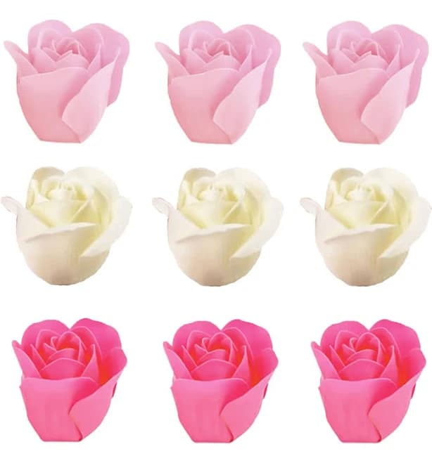 Eurowrap Giftbox Pink Soap Roses