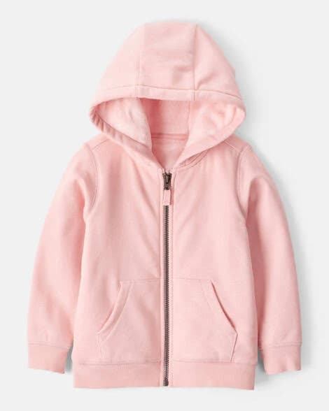 Carter's Toddler Girls Long-Sleeve Hooded Zip-Up Jacket