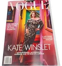 New VOGUE Magazine Oct 2023 Kate Winslet Fall Fashion Skincare October 23