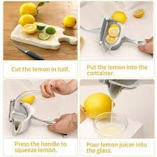 Manual Citrus Press Juicer, Handheld Lemon Press Squeezer, Citrus Extractor, Lemon Lime juice, orange juice - Walmart.com