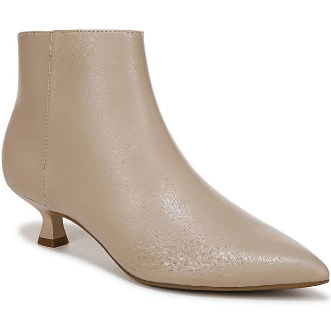 LifeStride Women's Maya Pointed Toe Kitten Heel Boots
