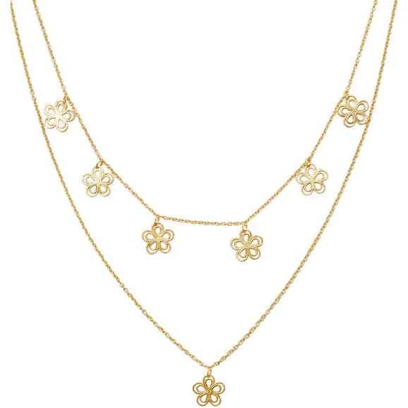 Flower Child Layered Necklace
