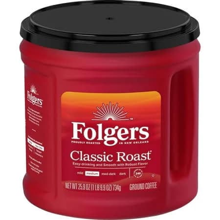 Folgers Classic Roast Ground Coffee