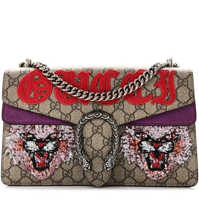 Gucci Women's Dionysus Embroidered Shoulder Bag