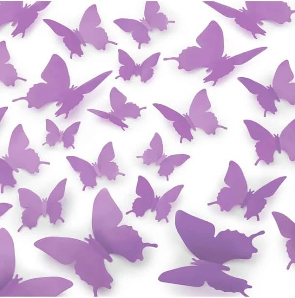 Zulay Kitchen 3D Butterfly Wall Decor