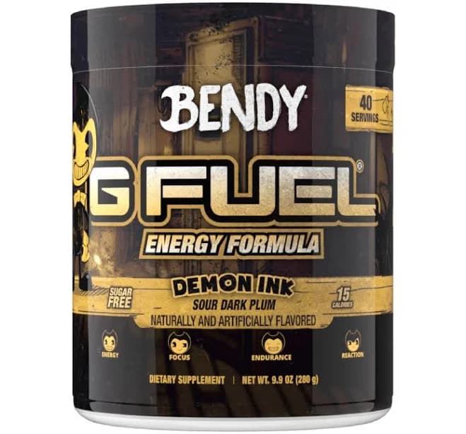 Bendy Energy Drink Sour Dark Plum 40-Serving Tub
