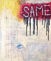 2FT Abstract Street Pop Canvas Painting | Mercari