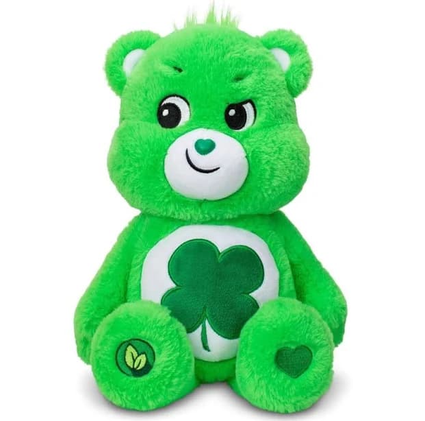 Care Bears 14" Good Luck Bear Plush
