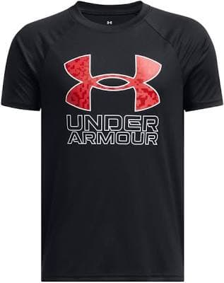 Under Armour Boys' Tech Hybrid Print Short Sleeve T-Shirt