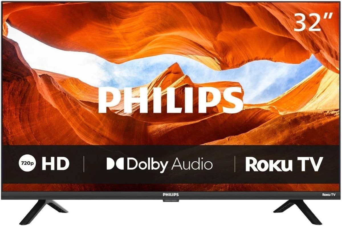 Philips 4500 Series 32" HD Roku Smart LED TV