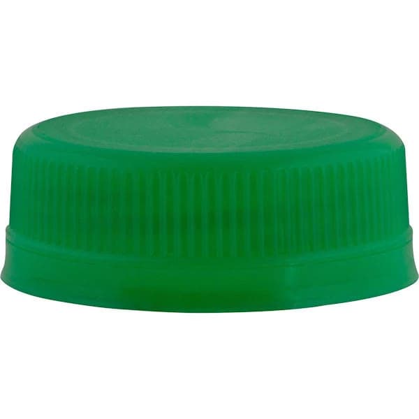 38mm Green Tamper Evident Plastic Cap