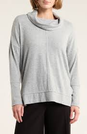 Caslon® Cowl Neck Long Sleeve Tunic Top | Nordstromrack