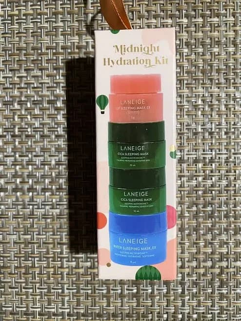 Laneige Midnight Hydration 4-pc. Kit (travel Size): Sealed Box