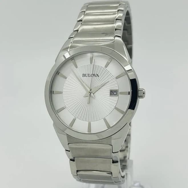 Bulova Men's Stainless Steel Watch 96B015