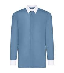 TOM FORD Blue Cotton Poplin Shirt | Harrods DO