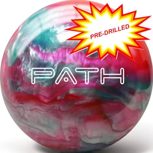 Pyramid Path Cosmic Candy Swirl DRILLED READY TO BOWL-Bowling Balls