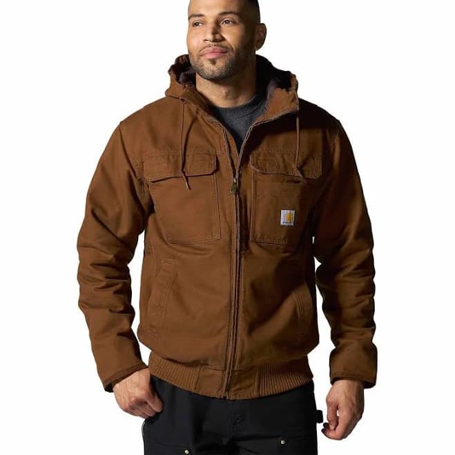 Carhartt Men's Full Swing Washed Duck Insulated Active Jacket