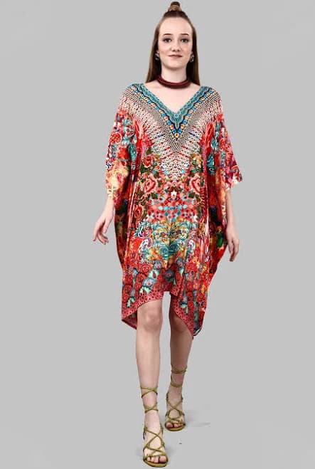 Andaaz Fashion Women's Crepe Kaftan