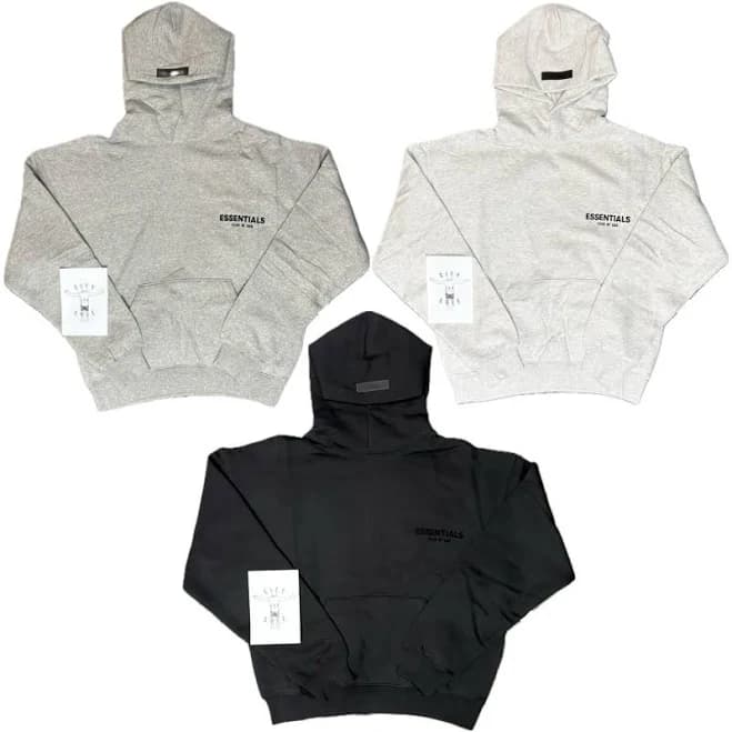 Fear Of God Essentials Hoodies - Authentic - All Colors And Sizes