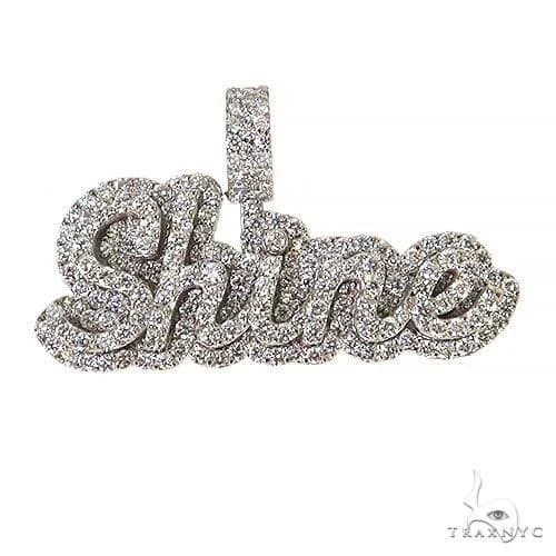 Diamond Name Pendant