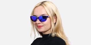 Women's semi-rimless TR goggles | Firmoo.com