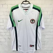 1998 Nigeria Away Retro Jersey – AM Jersey