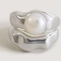 Edith Pearl Ring Stack